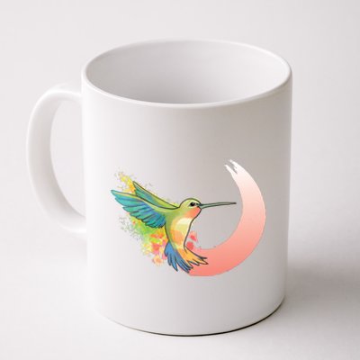 Watercolor Hummingbird Coffee Mug