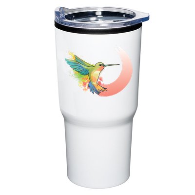 Watercolor Hummingbird Tumbler