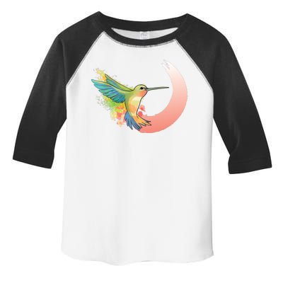 Watercolor Hummingbird Toddler Fine Jersey T-Shirt