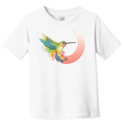 Watercolor Hummingbird Toddler T-Shirt