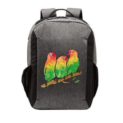 Watercolor Parrots Vector Backpack