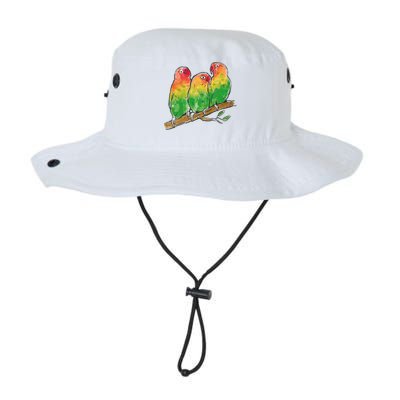 Watercolor Parrots Legacy Cool Fit Booney Bucket Hat