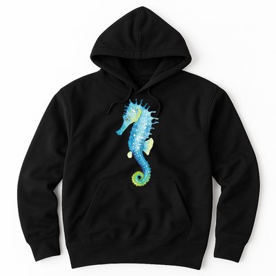 Watercolor Seahorse Hoodie