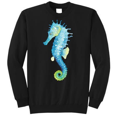 Watercolor Seahorse Sweatshirt