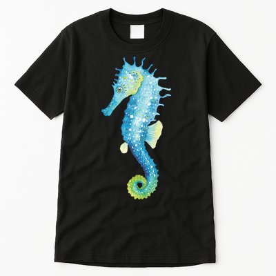 Watercolor Seahorse Tall T-Shirt