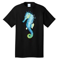 Watercolor Seahorse Tall T-Shirt