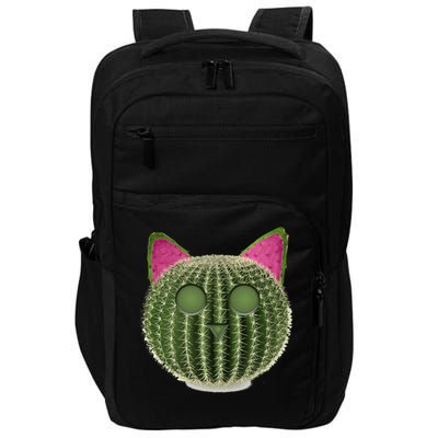 Watermelon Cactus Cat Catcus Impact Tech Backpack