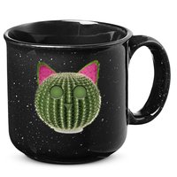 Watermelon Cactus Cat Catcus 15oz Campfire Ceramic Mug