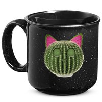 Watermelon Cactus Cat Catcus 15oz Campfire Ceramic Mug