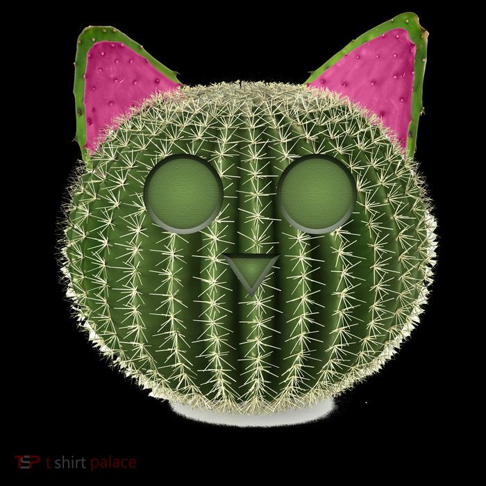 Watermelon Cactus Cat Catcus Baby Bodysuit