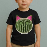 Watermelon Cactus Cat Catcus Toddler T-Shirt