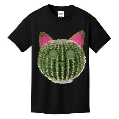 Watermelon Cactus Cat Catcus Kids T-Shirt