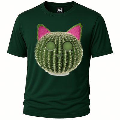 Watermelon Cactus Cat Catcus Performance Shirt