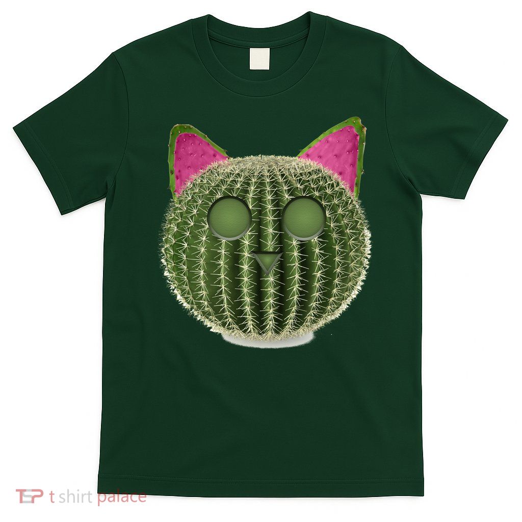 Watermelon Cactus Cat Catcus T-Shirt