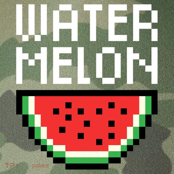 Watermelon Pixelated Retro Legacy Tie Dye Trucker Hat