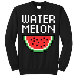 Watermelon Pixelated Retro Sweatshirt