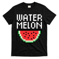 Watermelon Pixelated Retro T-Shirt