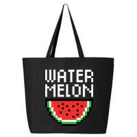 Watermelon Pixelated Retro 25L Jumbo Tote