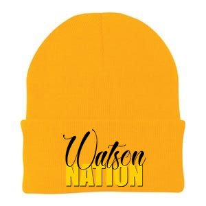 Watson Nation Knit Cap Winter Beanie