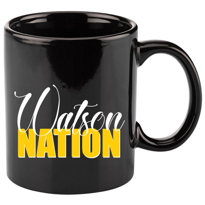 Watson Nation 11oz C Handle Ceramic Mug