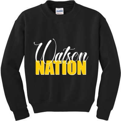 Watson Nation Kids Sweatshirt