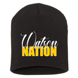 Watson Nation Short Acrylic Beanie