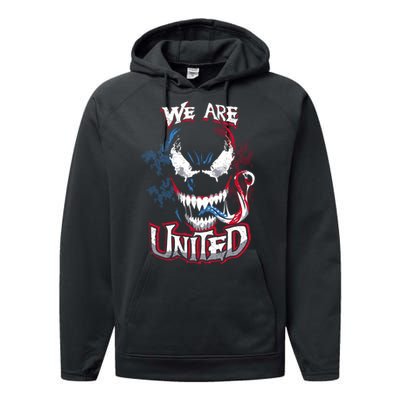 We Are United Venom Fan Lover Performance Fleece Hoodie