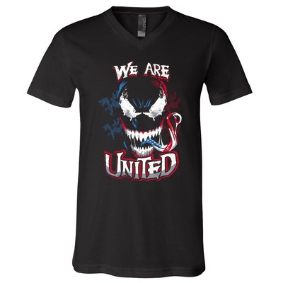 We Are United Venom Fan Lover V-Neck T-Shirt