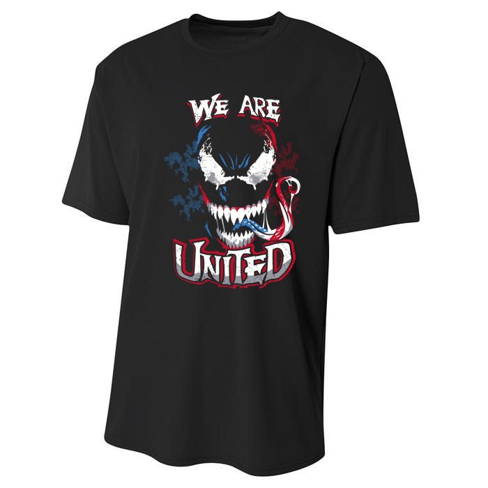 We Are United Venom Fan Lover Performance Sprint T-Shirt