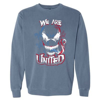 We Are United Venom Fan Lover Garment-Dyed Sweatshirt