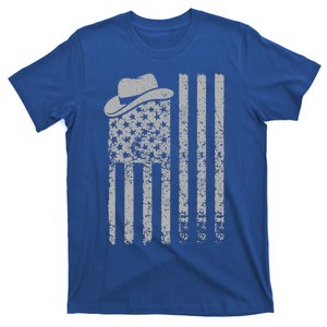 Western American US Flag Patriotic Cowboy USA T-Shirt