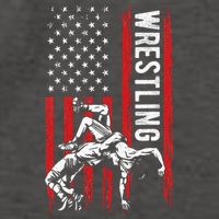 Wrestling American Usa Flag Funny Wrestle Wrestling Vector Backpack