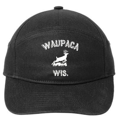 Waupaca Wis. Dustin Deer 7-Panel Snapback Hat