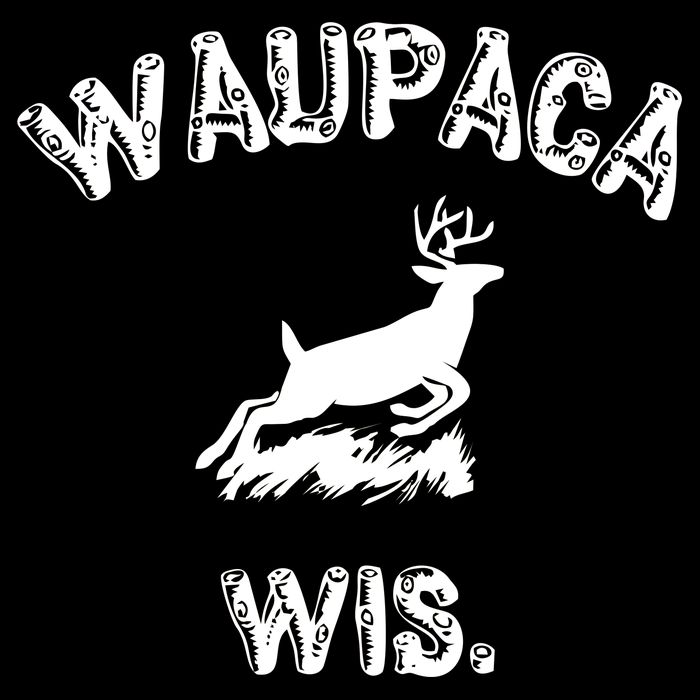 Waupaca Wis. Dustin Deer Drawstring Bag
