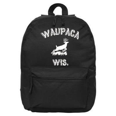 Waupaca Wis. Dustin Deer 16 in Basic Backpack