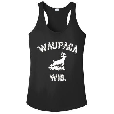 Waupaca Wis. Dustin Deer Ladies PosiCharge Competitor Racerback Tank