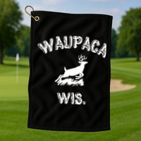 Waupaca Wis. Dustin Deer Golf Towel