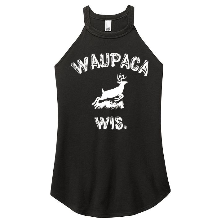 Waupaca Wis. Dustin Deer Women's Perfect Tri Rocker Tank
