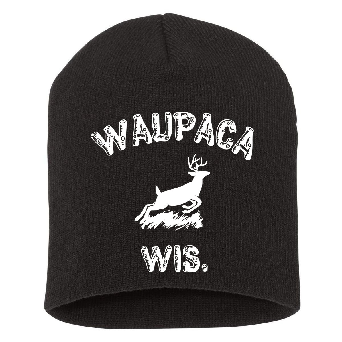 Waupaca Wis. Dustin Deer Short Acrylic Beanie