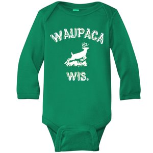 Waupaca Wis. Dustin Deer Baby Long Sleeve Bodysuit