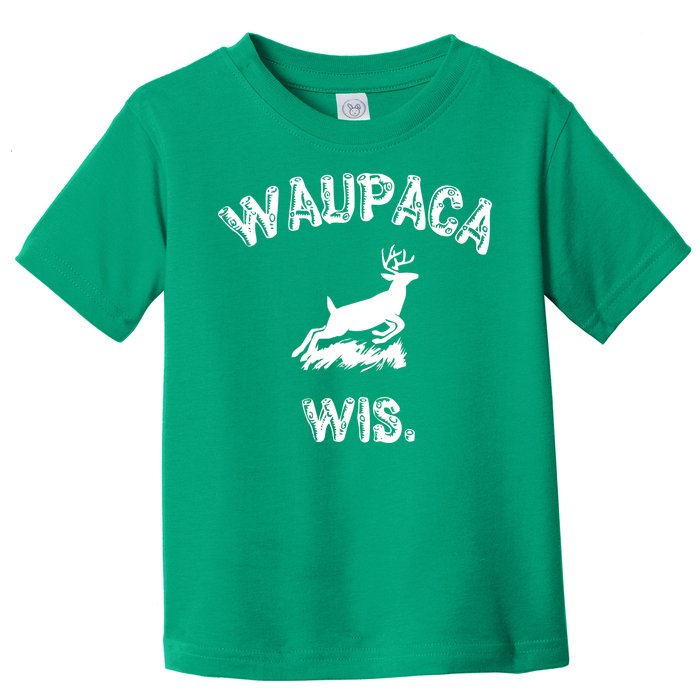 Waupaca Wis. Dustin Deer Toddler T-Shirt