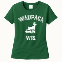 Waupaca Wis. Dustin Deer Womens T-Shirt