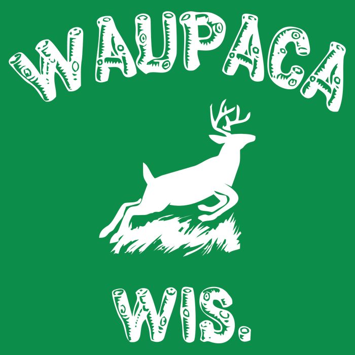 Waupaca Wis. Dustin Deer Womens T-Shirt