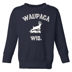 Waupaca Wis. Dustin Deer Toddler Sweatshirt