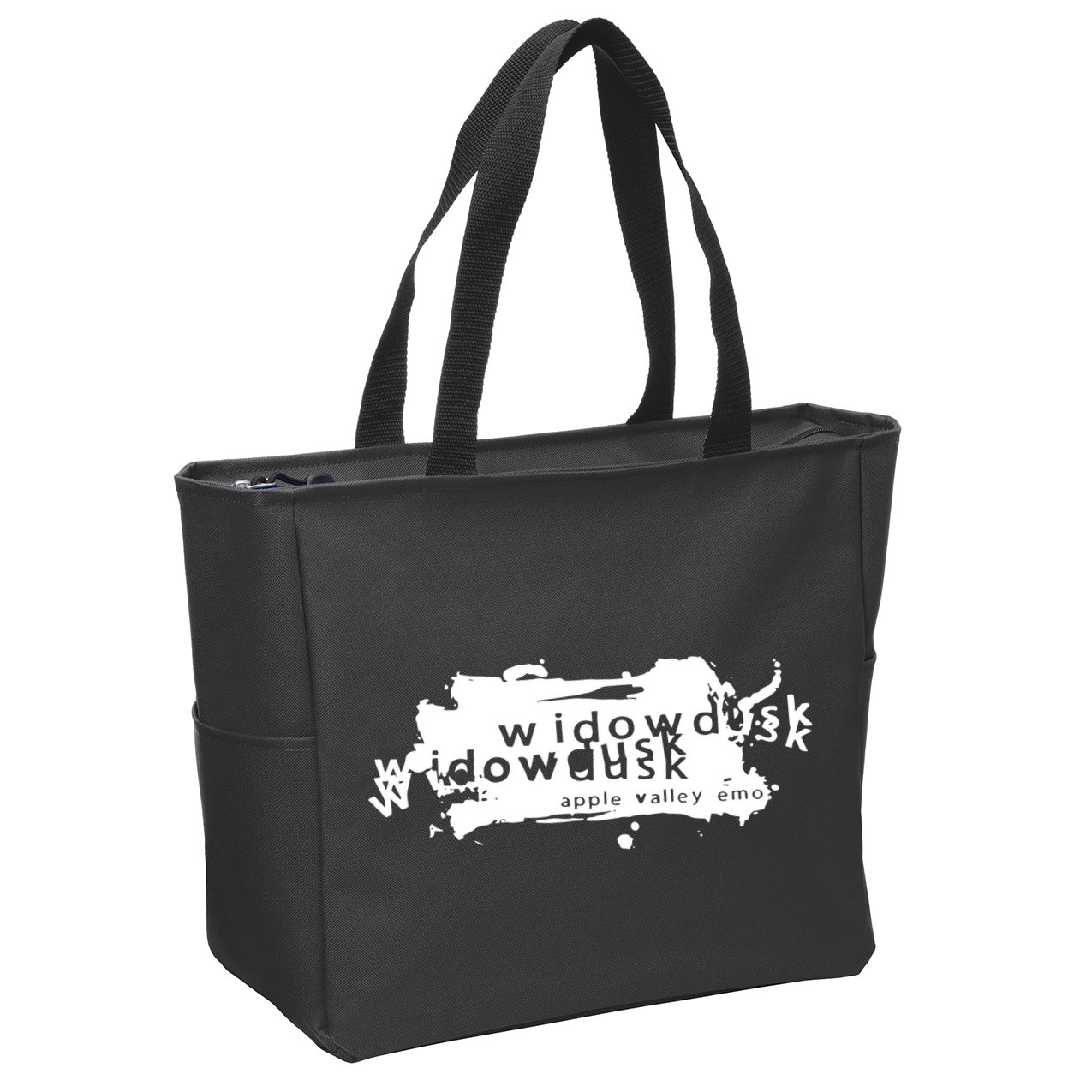 Widowdusk Apple Valley Emo Zip Tote Bag