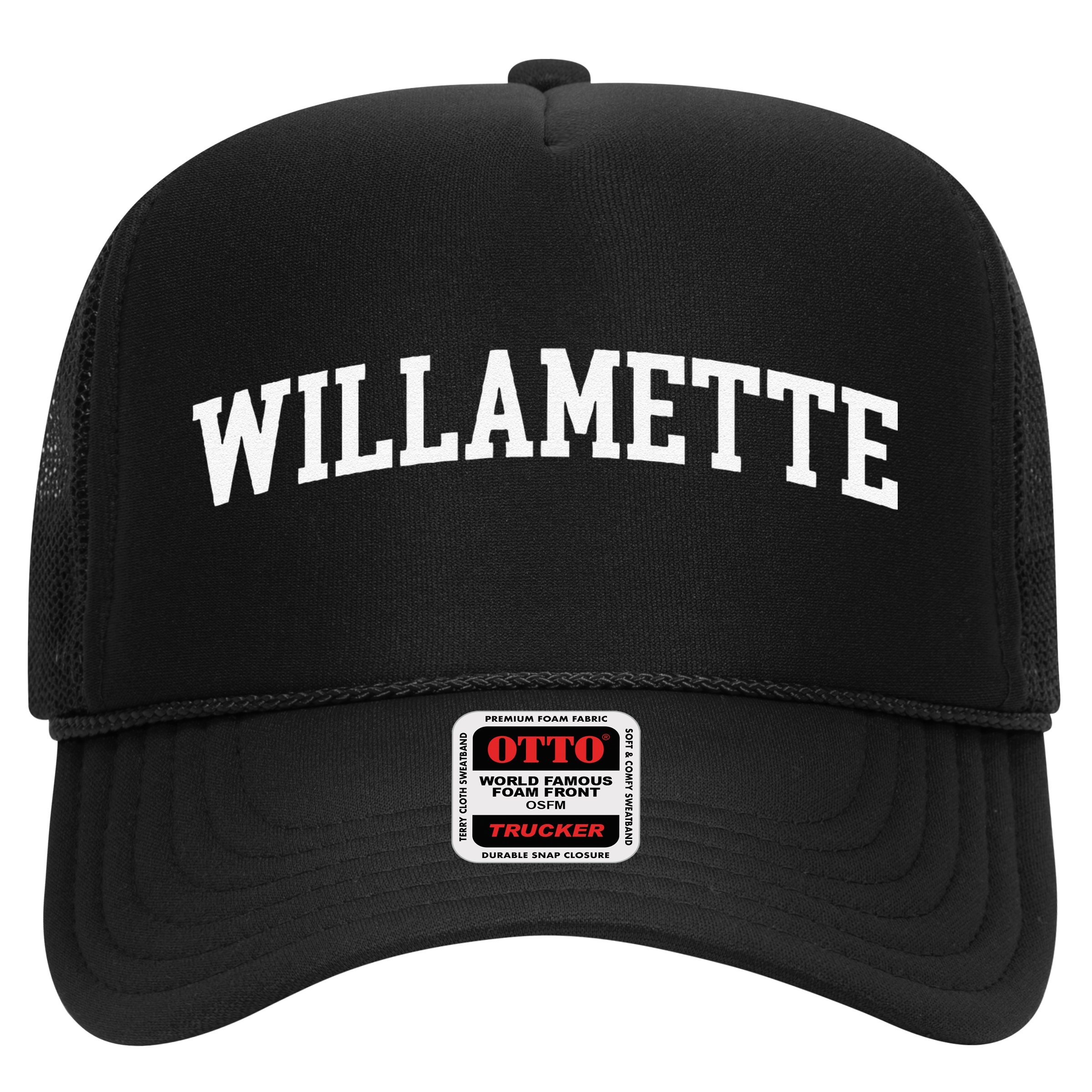 Willamette Arch Vintage Retro College Athletic Sports Hat