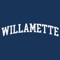 Willamette Arch Vintage Retro College Athletic Sports Womens T-Shirt