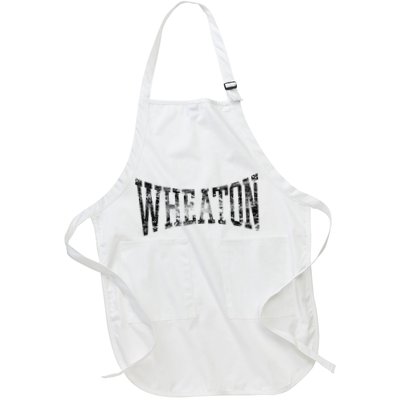 Wheaton Arch Vintage College Athletic Sports Apron