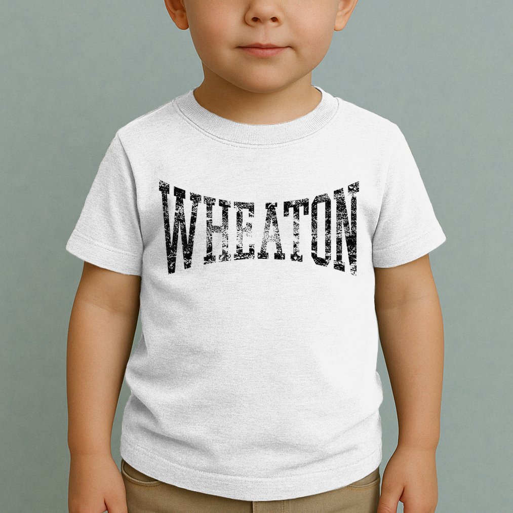 Wheaton Arch Vintage College Athletic Sports Toddler T-Shirt