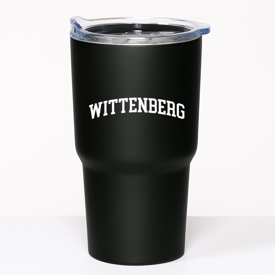 Wittenberg Arch Vintage Retro College Athletic Sports Tumbler